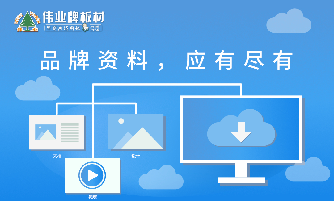 伟业牌官网|如何下载品牌设计物料?